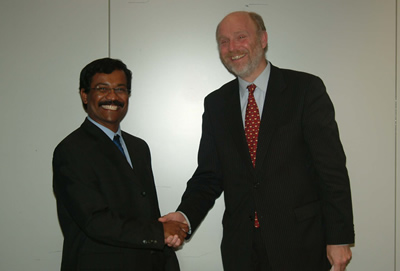 Mr.Tamilselvan and Mr.Herman Schaper