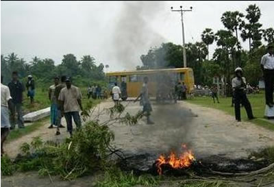 SLA vehicle killed Hindu priest