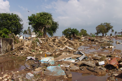 ruined mullaitivu town