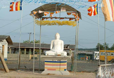 Controversial Buddha statue