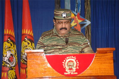 LTTE Leader Velupillai Pirapaharan