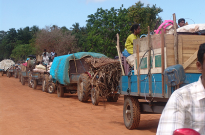 The exodus from Tharmapuram